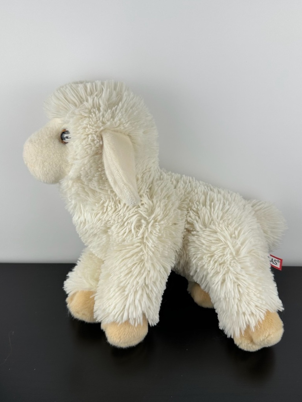 Douglas Cuddle Toys Rare Dollie Soft Lamb 10” #4631 White Cream Sheep Plush